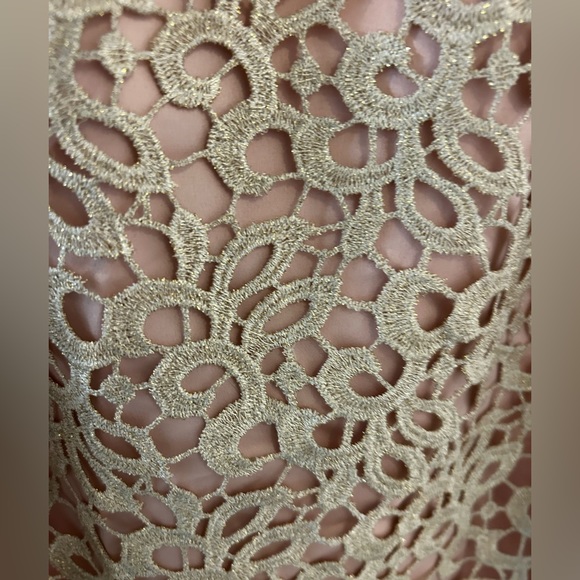 Pink dress with lace - Picture 3 of 5